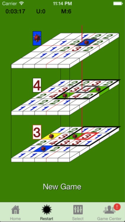 3 Level MineSweeper