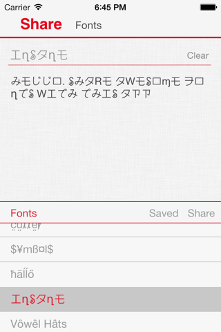 Share Fonts screenshot 2