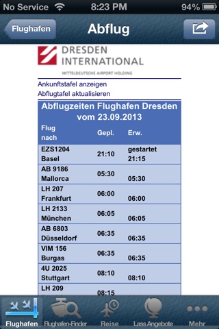 Dresden Airport + Flight Tracker (DRS) screenshot 4