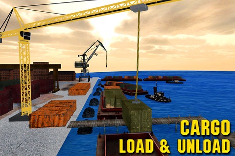 Cargo Crane Transporter Sim screenshot 4