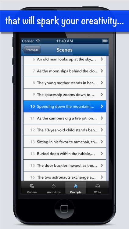 Just Write: The Writing Prompts App screenshot-3