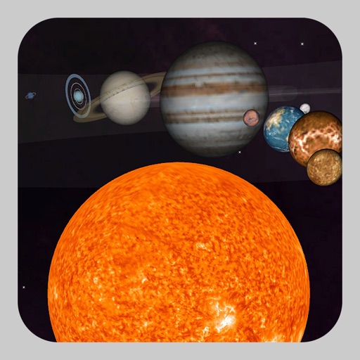 Solar System 3D Icon