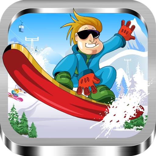 Swiss Mountain Slide Icon