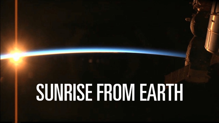 SUNRISE FROM EARTH