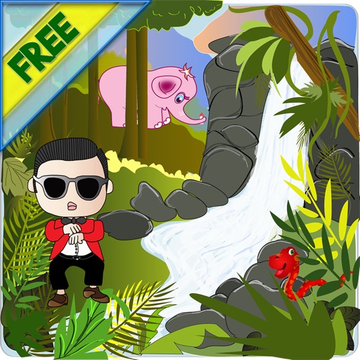 Jungle Run Gangnam Style Free icon