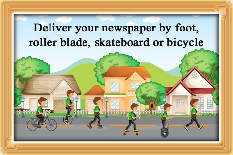 Empire Newspaper Town Kids : The Delivery Boy City Street Adventure - Free Edition screenshot 4