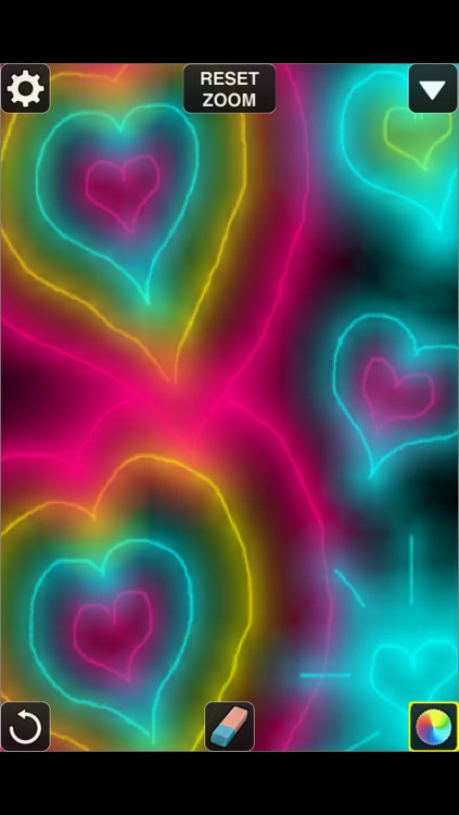 Glow Draw - paint, doodle, color on camera photos with light and share via email, Instagram and Twitter