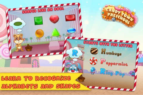 Candy Town Preschool - Educational Game for Kids screenshot 2