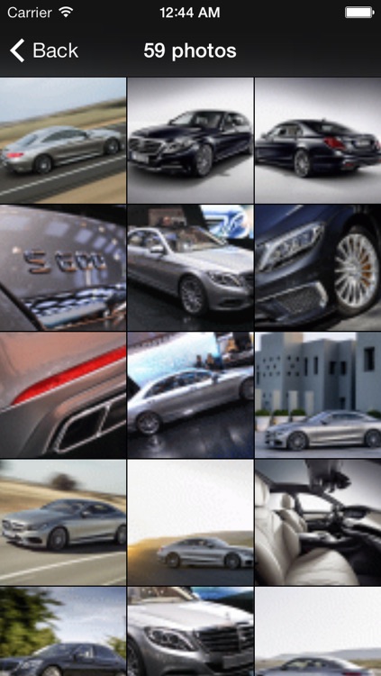 Cars Gallery-Mercedes Benz edition screenshot-3