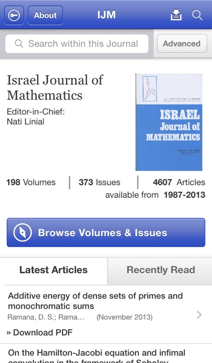 Israel Journal of Mathematics