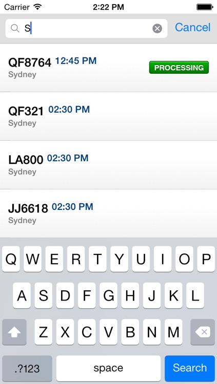 NZ Airport Flight Information screenshot-3
