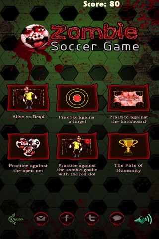 Zombie Soccer - Free screenshot 2