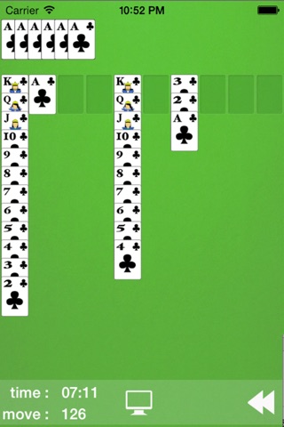 Spider Solitaire HD ! screenshot 4