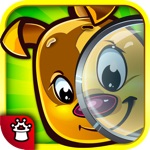 Найди и покажи животное ― прятки с Рексом – развивающая игра для малышей полная версия