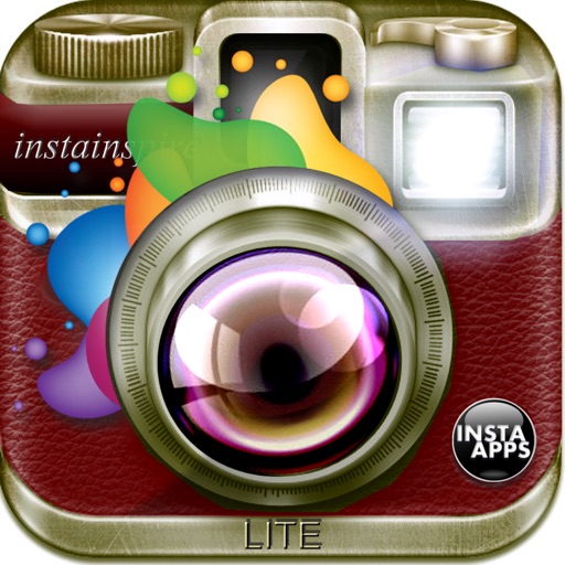 InstaInspire Photo Pic App - The Artsy Photo Crop and Shop FX Editor for Christmas by Insta Apps! icon