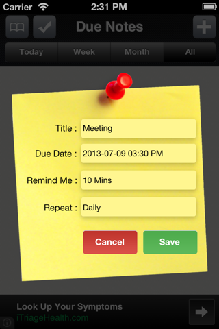 My Sticky Notes screenshot 2