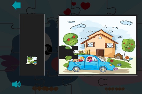 Dora Kids Puzzle Game. An educational jigsaw puzzle game for toddlers - HD screenshot 3