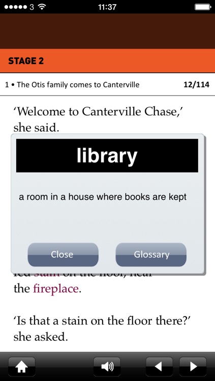 The Canterville Ghost: Oxford Bookworms Stage 2 Reader (for iPhone)