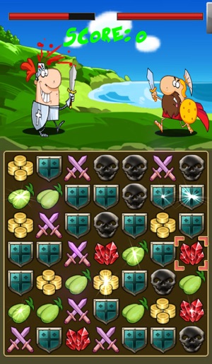 Gems & Swords - Match 3 Free