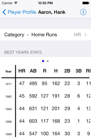 Baseball Stats screenshot 4