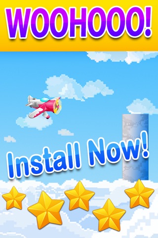 Ace Flipit Plane - Classic Flappy Flyer FREE screenshot 2