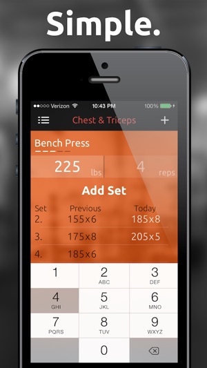 Fitted Lifts - Workout log and exercise tracker for bodybuil(圖1)-速報App