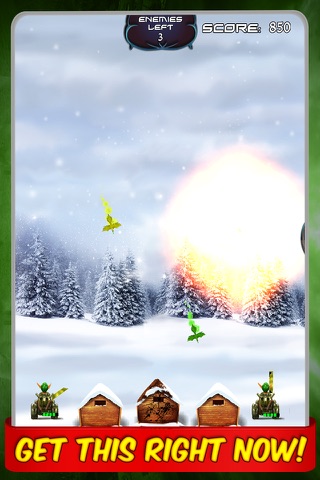 Battle of Elves Game : Fun missile defence games against magic birds screenshot 3