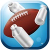 Football Toss Flick Can Knockdown