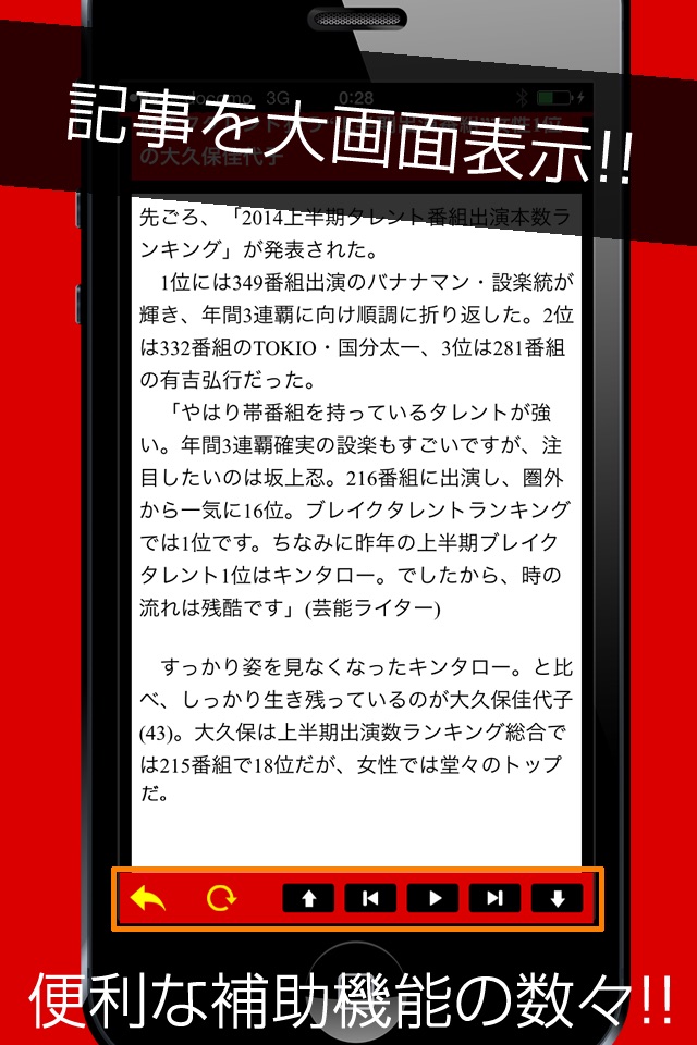 週刊誌まとめ screenshot 2