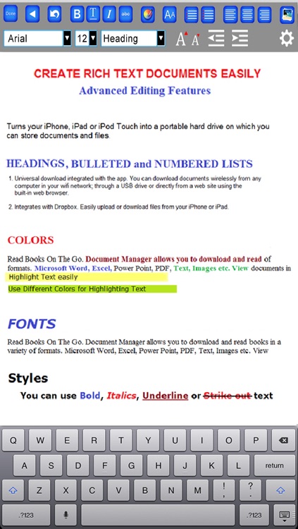 Document Editor - Word Processor and Reader for Microsoft Office