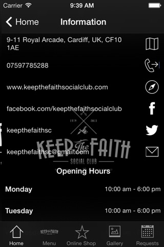 Keep the faith social club screenshot 3