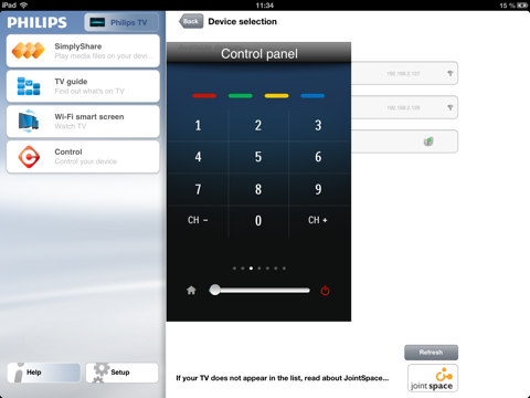 Philips MyRemote HD screenshot 2