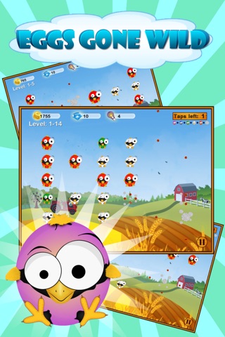 Eggs Gone Wild - Fun Free Cracking Game screenshot 4