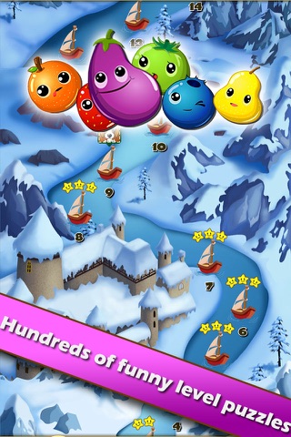 Fruit Legends Free-(200+ pop jam brain c-rush levels city mobile game) screenshot 3
