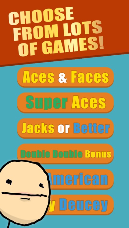 Rage Video Poker - New Comic Troll Face Casino Cards screenshot-1