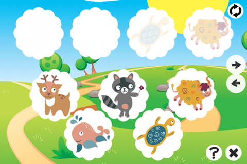 Animals Memorize! Learning and concentration game for children with pets screenshot 3
