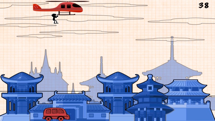 Stick Ninja Running Saga - Escape Run! Free Edition screenshot-4