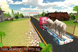 Game screenshot Transporter Truck Zoo Animals hack