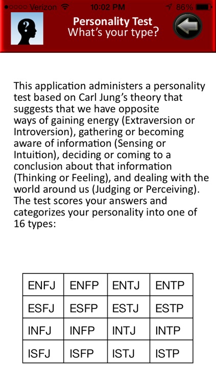 Personality Test - What is your type?