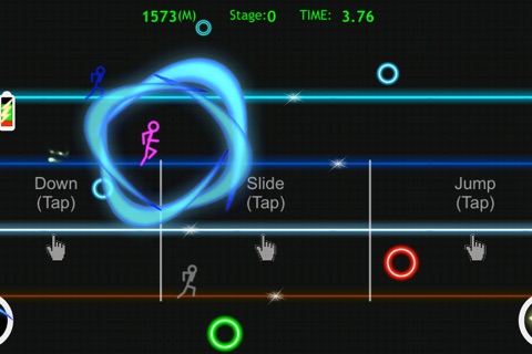 Neon Jumper - stickman run screenshot 2