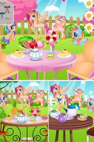Pony Princess Tea Party screenshot 2