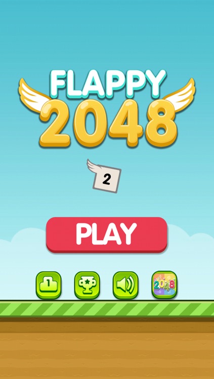 Flappy 2048 - Flap your wings and Jump through the Tiles to reach 2048 Tile!