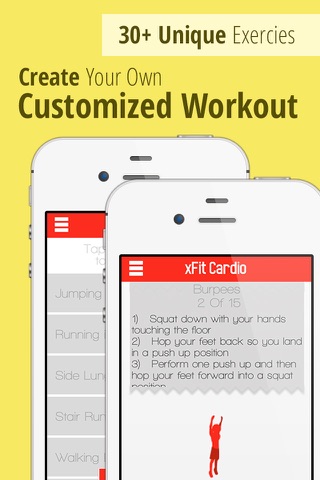 xFit Cardio Pro – High Intensity Customized Fat Burning Workout for a Sexy Body and Healthy Heart screenshot 3