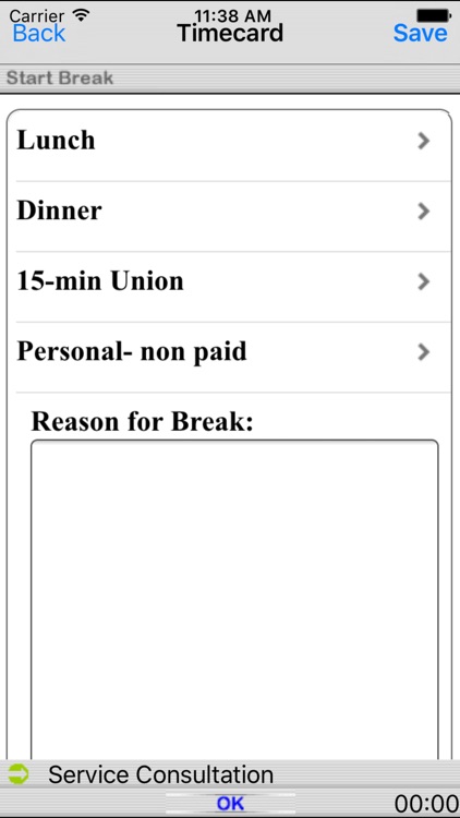 Timecard GPS Lite screenshot-3