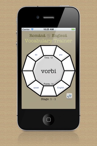 Vocabulary Trainer: English - Romanian screenshot 2