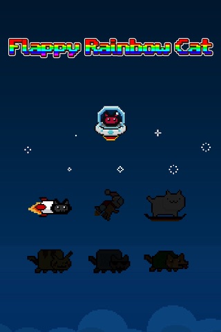 Flappy Rainbow Cat screenshot 3