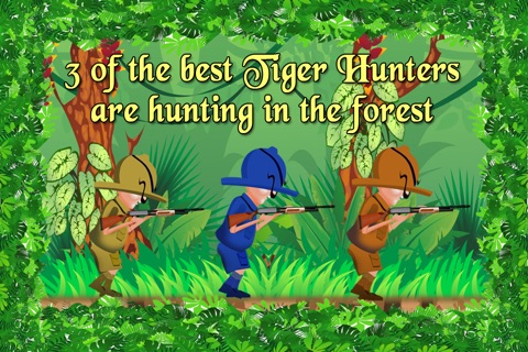 Forest Safari Tiger Hunting - The funny Hunter saving cute animals - Free Edition screenshot 2