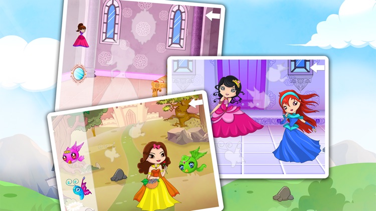 Princess puzzles for girls - Magical dress up puzzle games