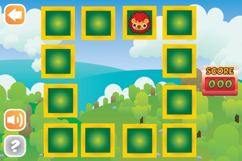 Animal Matching Memory : Pair block English Learning game for kids screenshot 2
