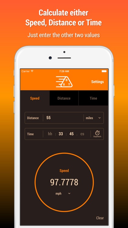 Speed Distance Time Calculator screenshot-0